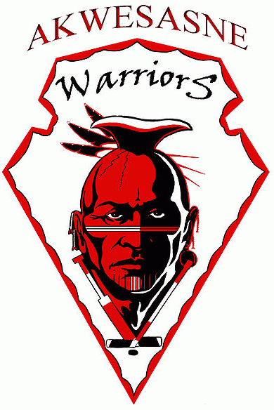 Akwesasne Warriors 2010-Pres Primary Logo iron on heat transfer...